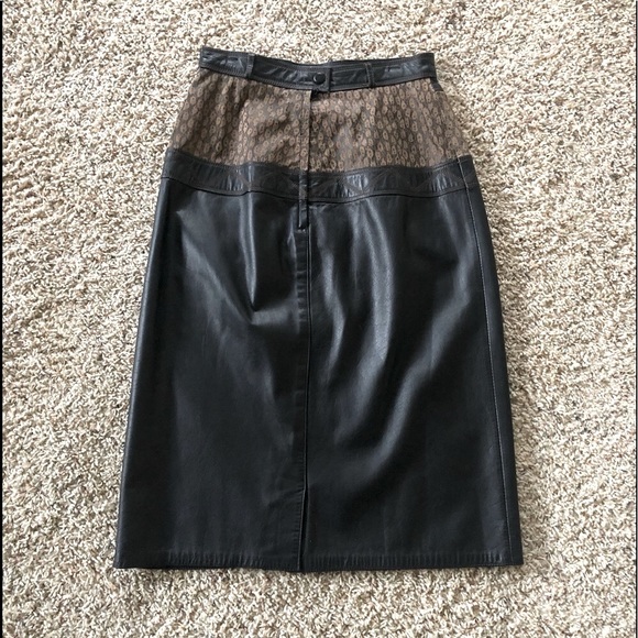 PELLE Dresses & Skirts - Vintage PELLE Leather Skirt